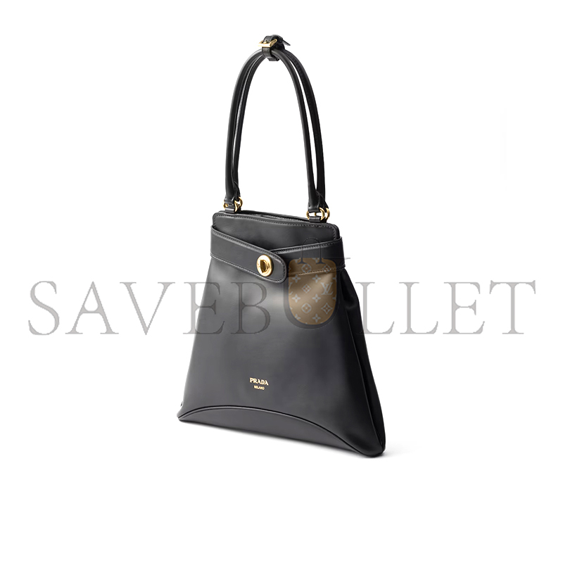 PRADA CAREY MEDIUM LEATHER TOTE BAG 1BG567 (31*28*5cm) PRADA CAREY MEDIUM LEATHER TOTE BAG 1BG567 (31*28*5cm)